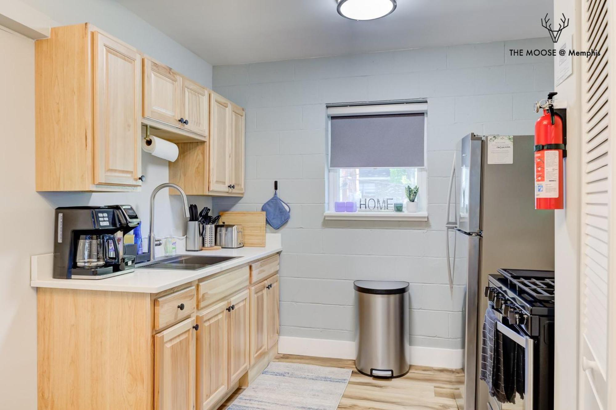 The Moose #11 - Luxe Modern Loft With King Bed, Free Parking & Wi-Fi Apartment Memphis Exterior photo